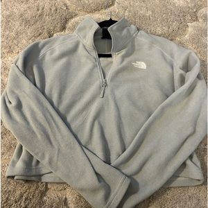 North Face Quarter Zip Large